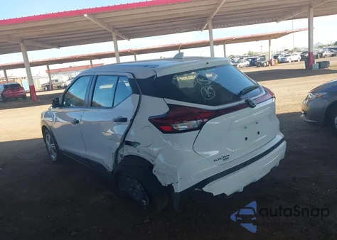 2022 Nissan Kicks S Xtronic Cvt from USA, damaged, VIN 3N1CP5BV3NL518194